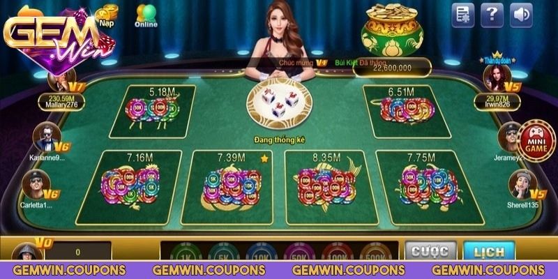 Mỗi lần trùng một biểu tượng nhận gấp đôi số tiền