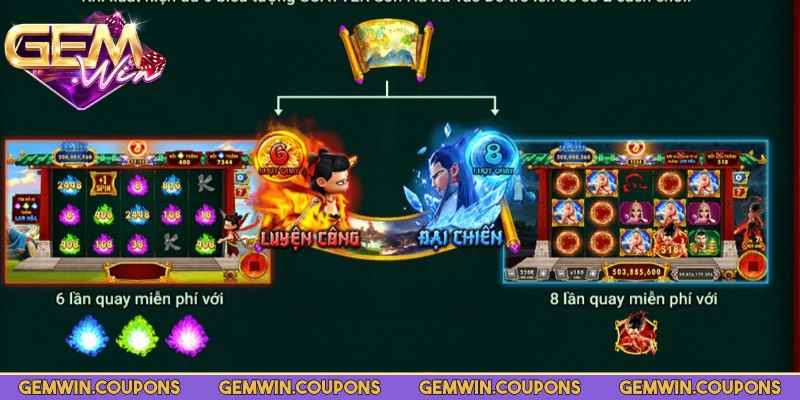 Vào ứng dụng chính thức, tìm biểu tượng hoả thần