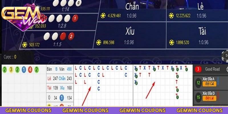 Kết quả lặp từ ba đến năm lượt gọi là chuỗi bệt