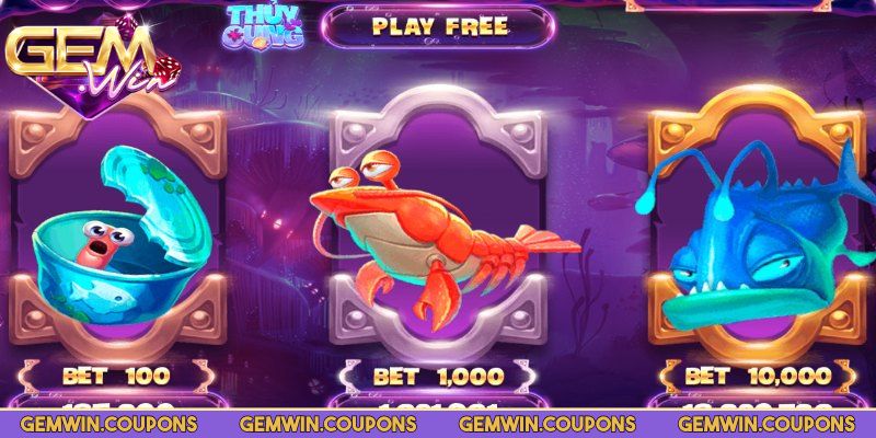 Thủy Cung Gemwin – Slot Nổ Hũ Đại Dương Đẹp Mắt, Độc Đáo 2 Truy cập nền tảng, chọn biểu tượng đại dương
