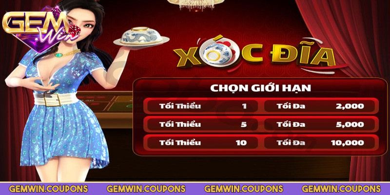 Thông tin cơ bản về xóc đĩa online Gemwin